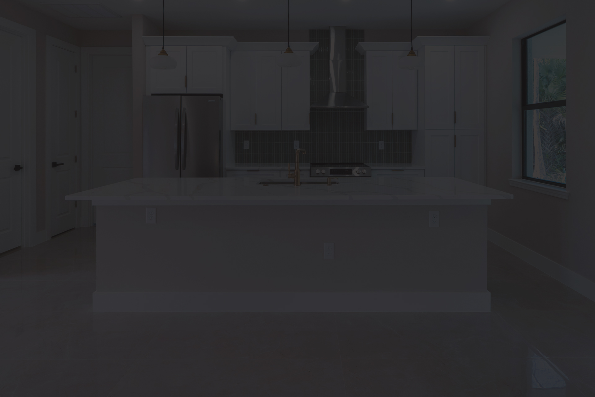 Custom interior finishes in a remodeled home